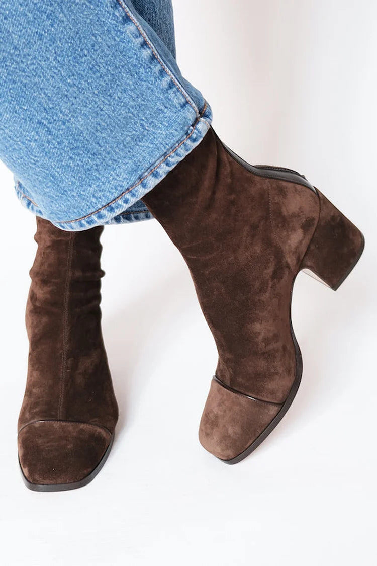 Veronica | Botine Dama cu Toc Bloc