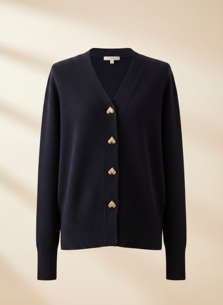 Anisia | Cardigan Dama Tricotat Casual cu Maneca Lunga
