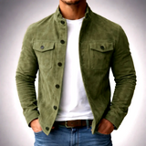 Tudor | Geacă Bărbați Stil Militar cu Buzunare