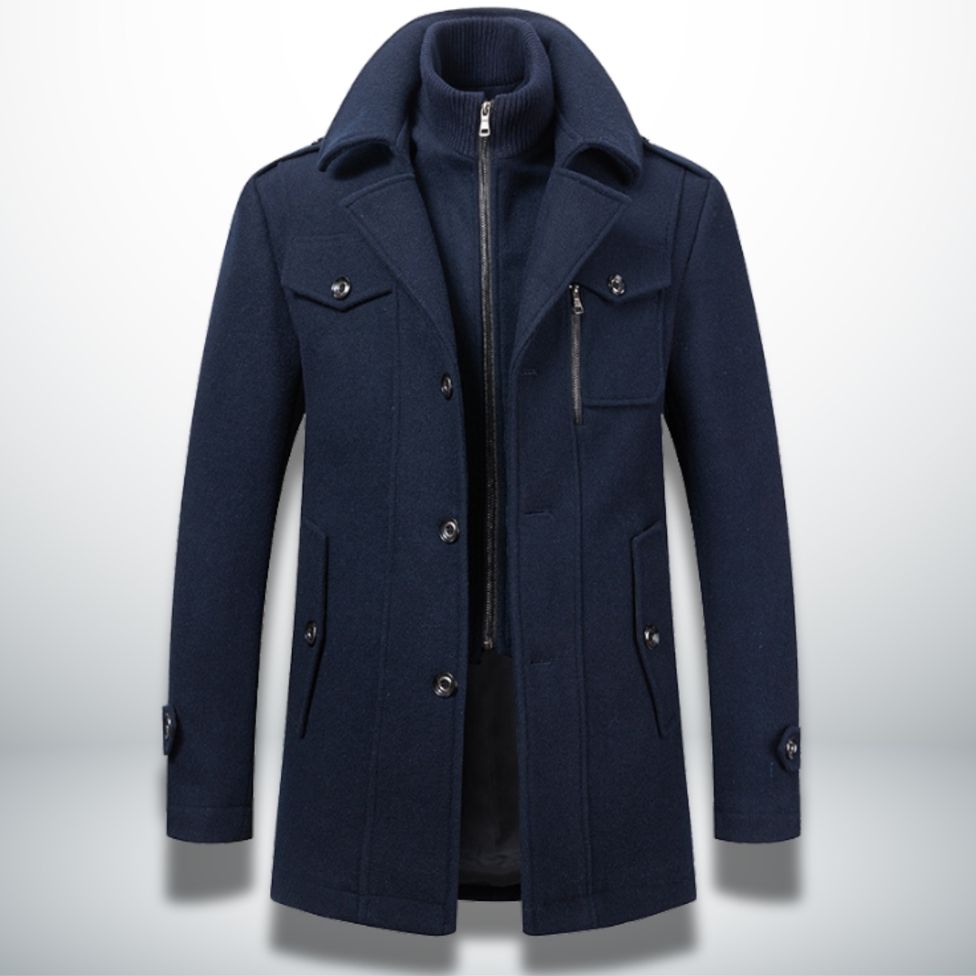 Constantin | Palton Bărbați Elegant cu Două Straturi