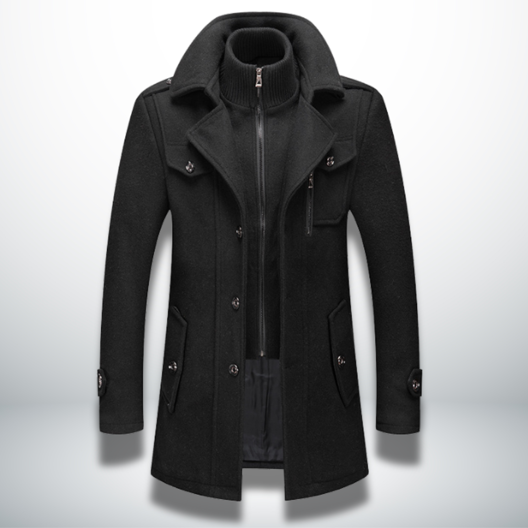 Constantin | Palton Bărbați Elegant cu Două Straturi