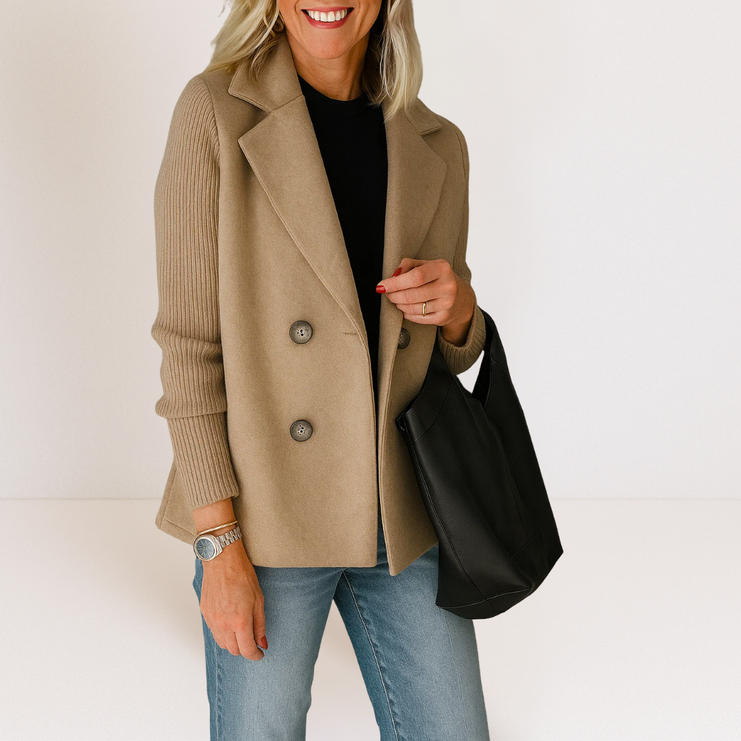 Elena | Sacou Dama Casual cu Croiala Ajustata