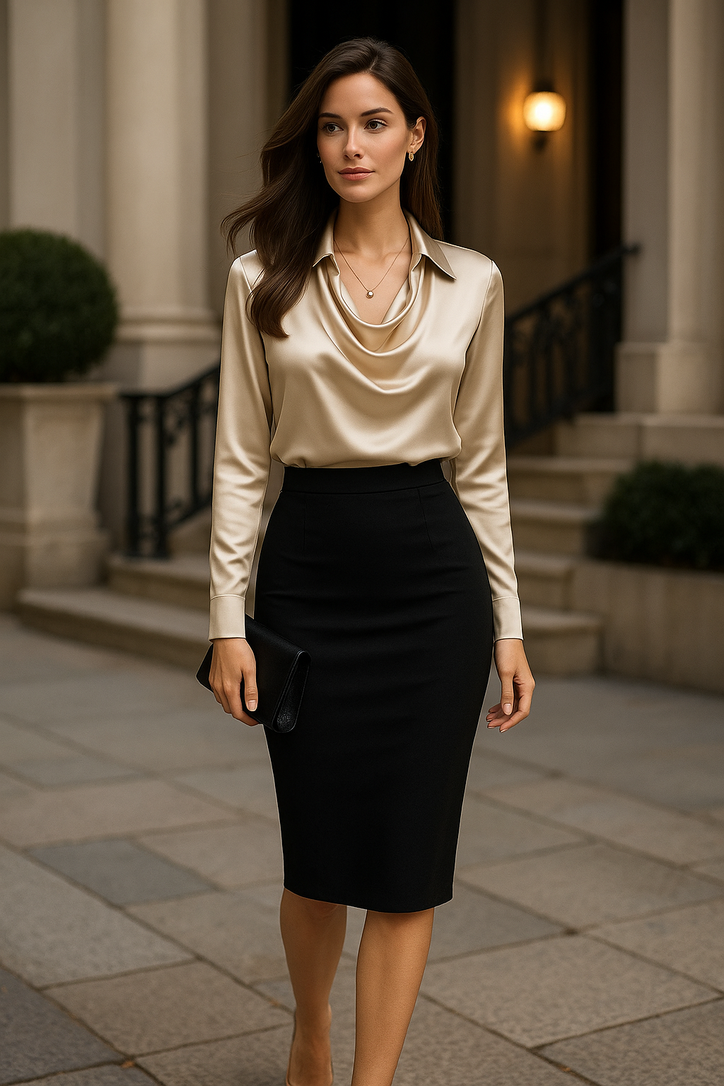 Sanda | Bluza Dama Alba cu Drapaj Elegant
