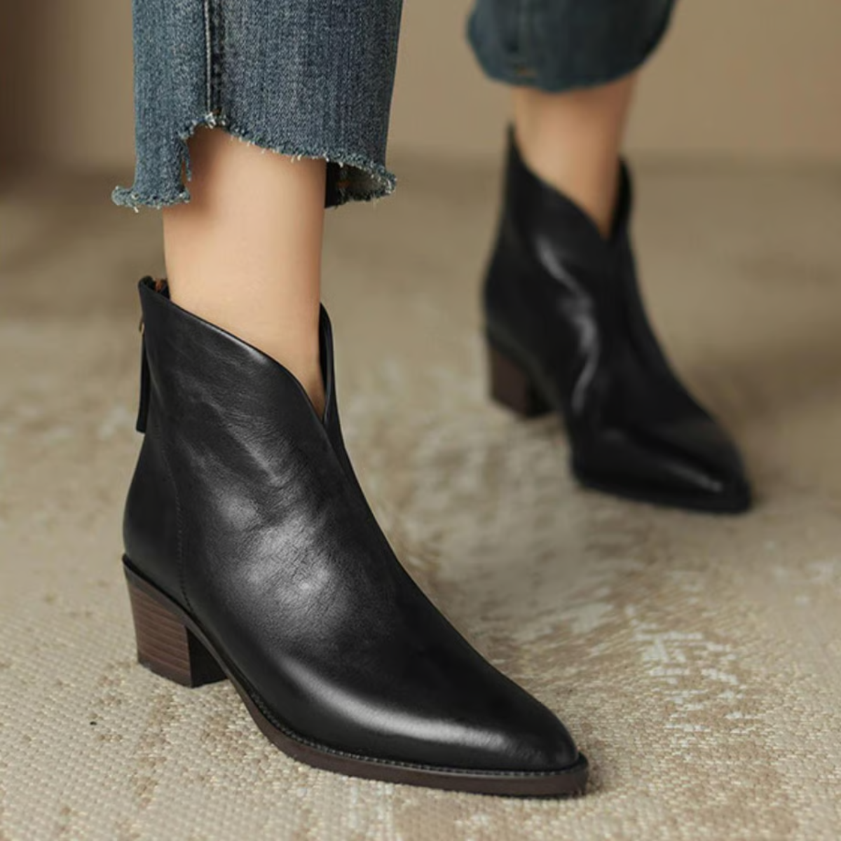 Flavia | Botine Dama Elegante la Glezna