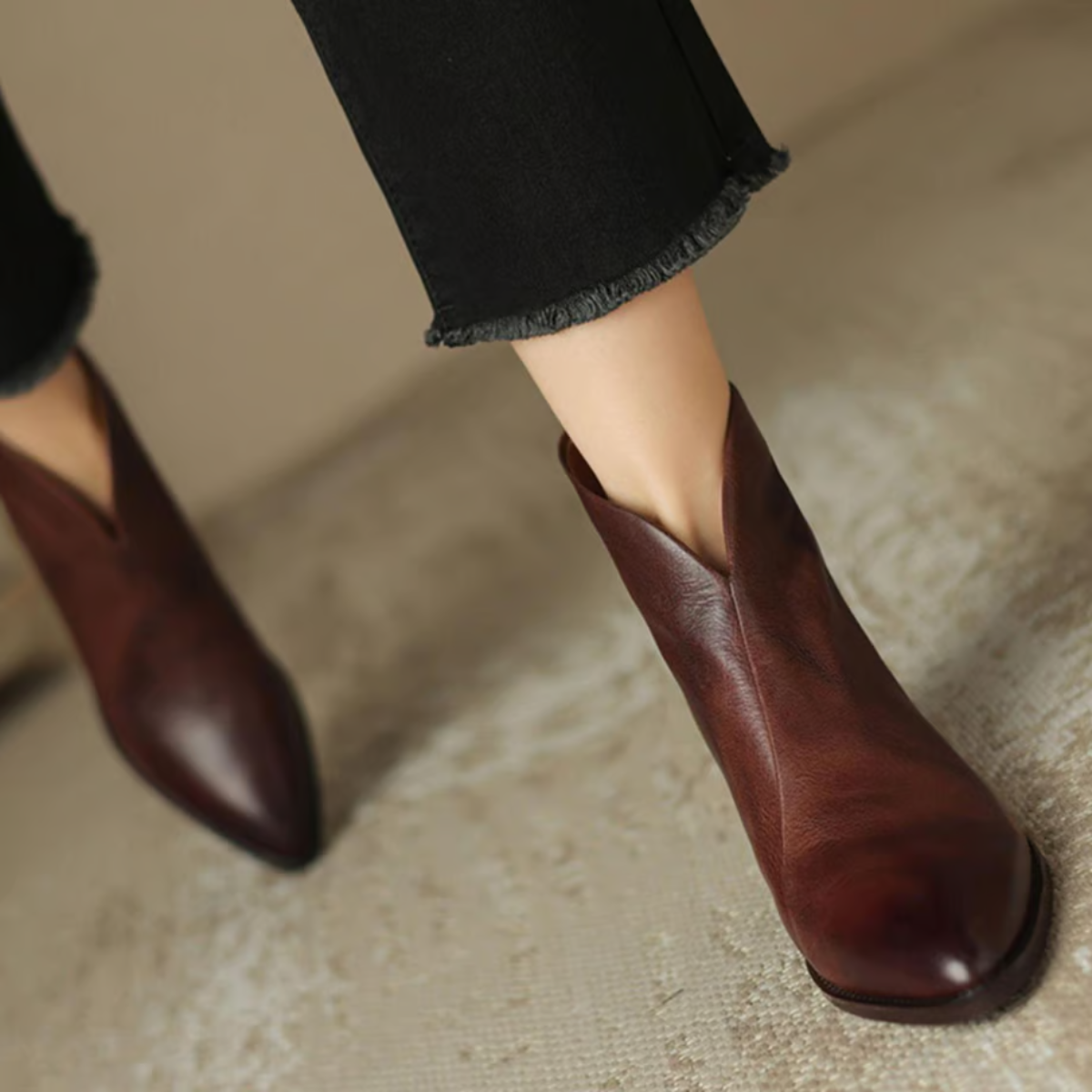 Flavia | Botine Dama Elegante la Glezna