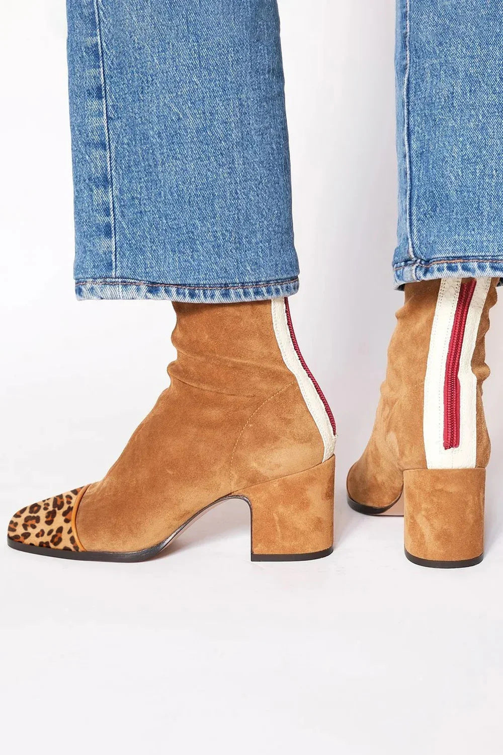 Veronica | Botine Dama cu Toc Bloc