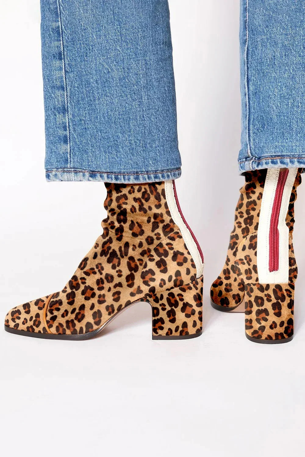 Veronica | Botine Dama cu Toc Bloc