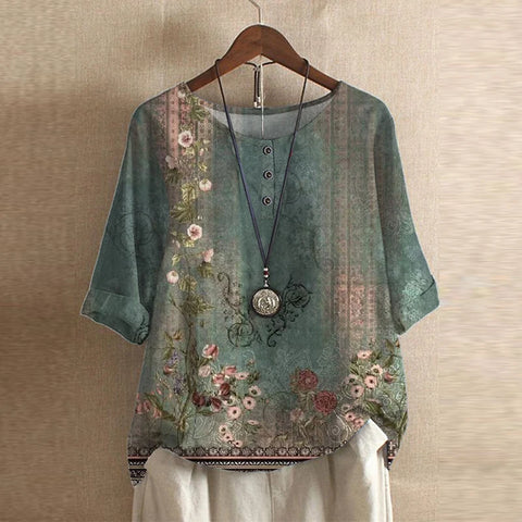 Cornelia | Bluza Dama Florala Vintage