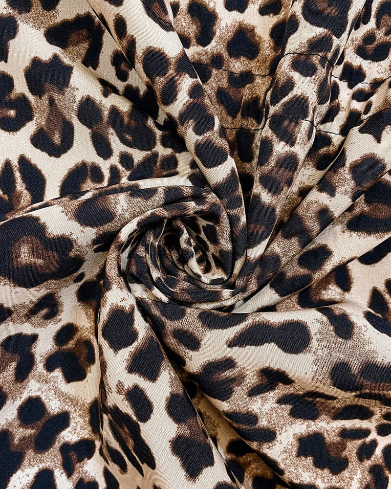 Amalia | Geaca Dama Reversibila cu Imprimeu Leopard