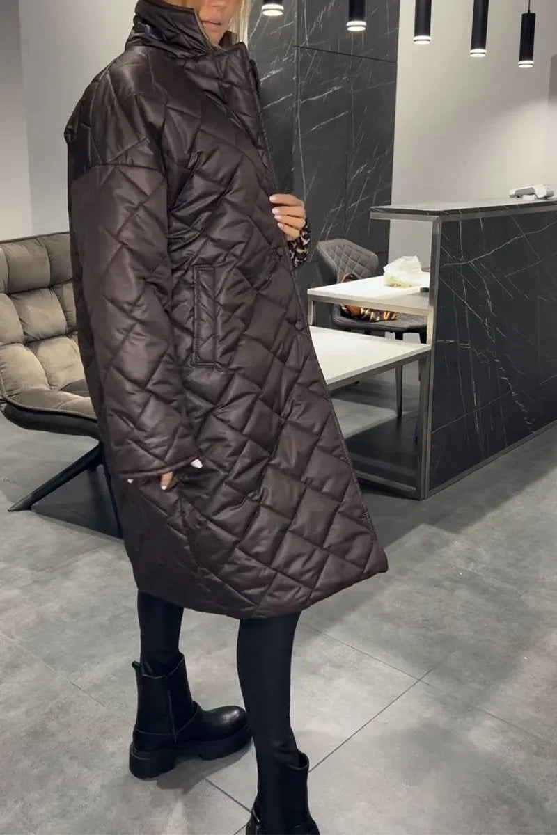 Julia | Palton Dama Elegant cu Imprimeu Leopard