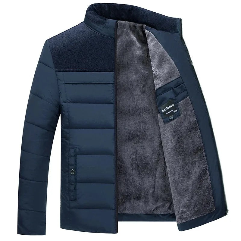 Traian | Geacă Bărbați Căptușită cu Fleece