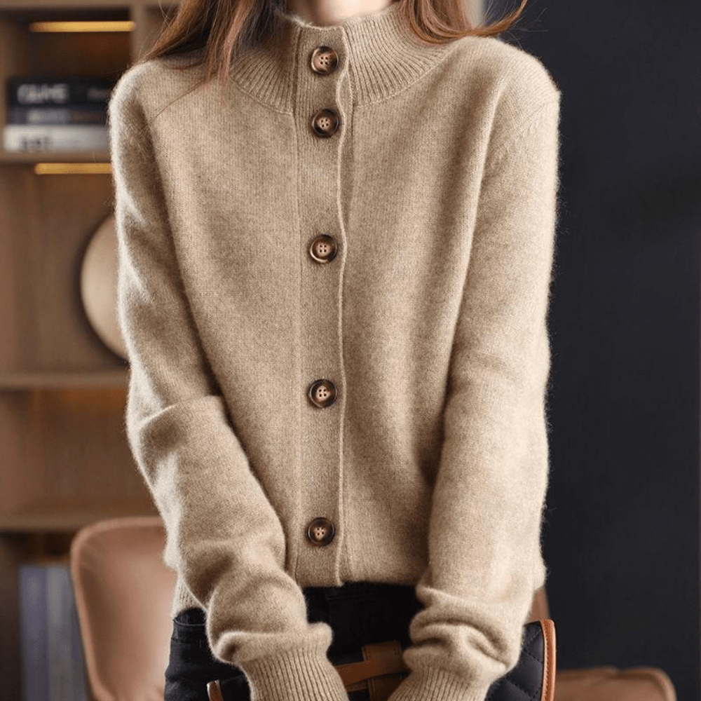 Delia | Cardigan Dama din Cashmere Casual