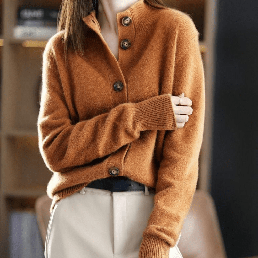 Delia | Cardigan Dama din Cashmere Casual