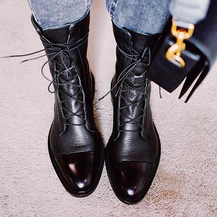 Valeria | Botine Dama cu Siret