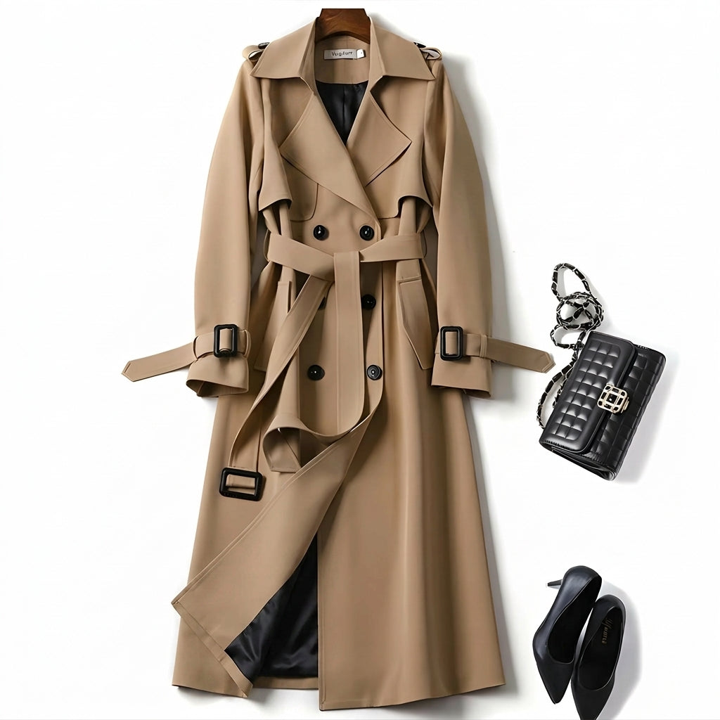 Silvia | Trench Dama Clasic cu Cordon