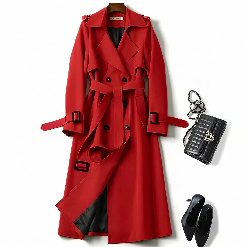 Silvia | Trench Dama Clasic cu Cordon