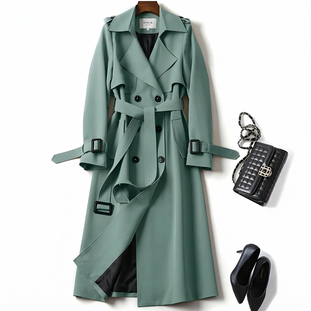 Silvia | Trench Dama Clasic cu Cordon