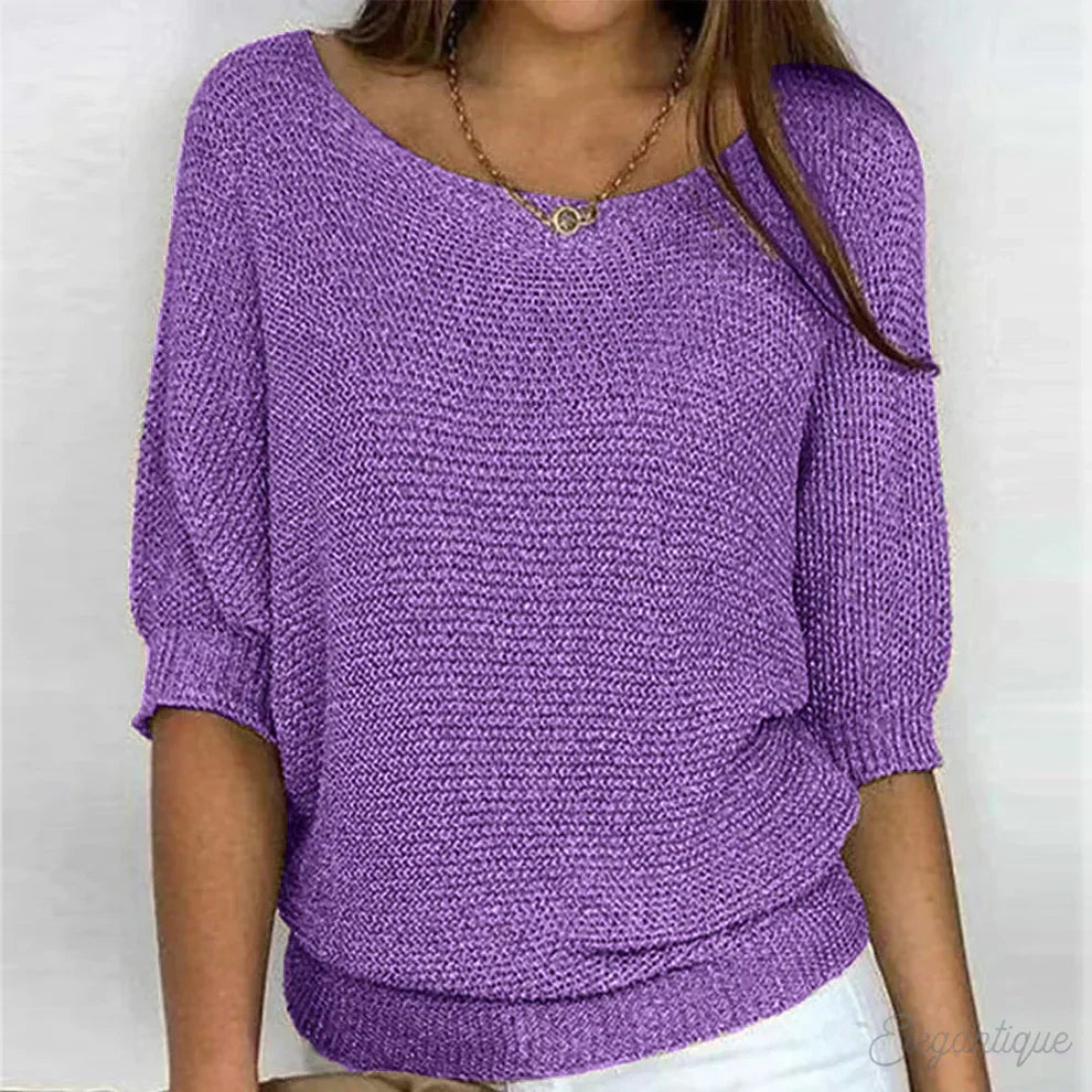 Mariana | Pulover Dama Elegant Tricotat