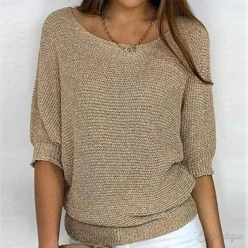 Mariana | Pulover Dama Elegant Tricotat