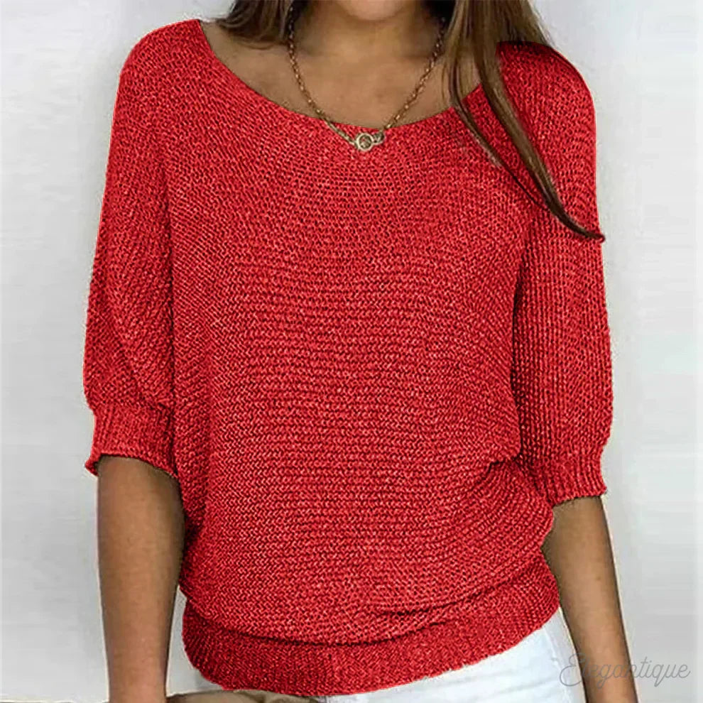 Mariana | Pulover Dama Elegant Tricotat